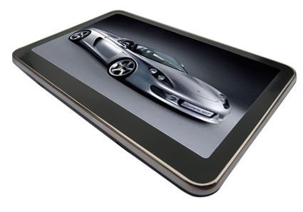 2011 Nowy 5,0 cali Automobile GPS Navigator System V5001 Wbudowany Bluetooth,Mp3/Mp4 Player, Digital Display Touch Screen