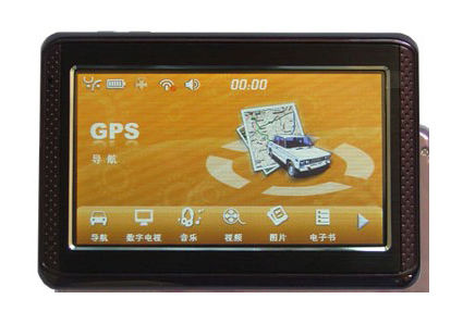 Przenośny system nawigacji GPS 4305 z SD do 8 GB
